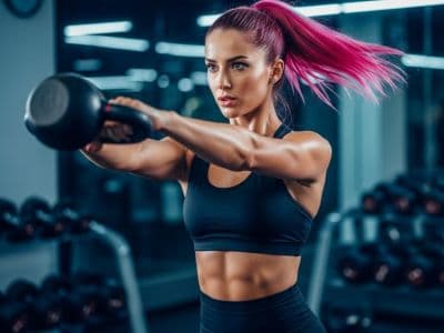 Kettlebell Full Body Routine - Day 1 workout
