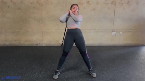 Landmine Hack Squat