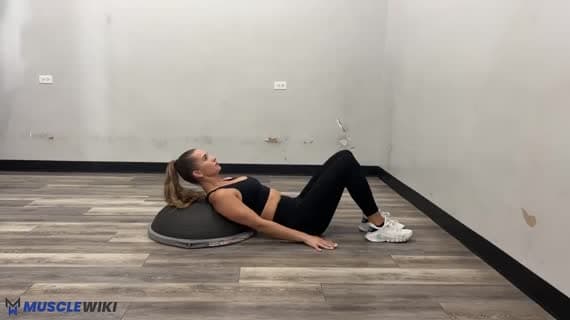 Bosu Ball Hip Thrust