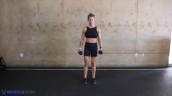 Dumbbell Alternating Reverse Lunge