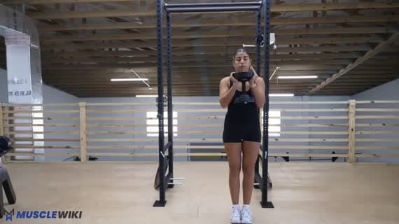 Dumbbell Goblet Lateral Lunge