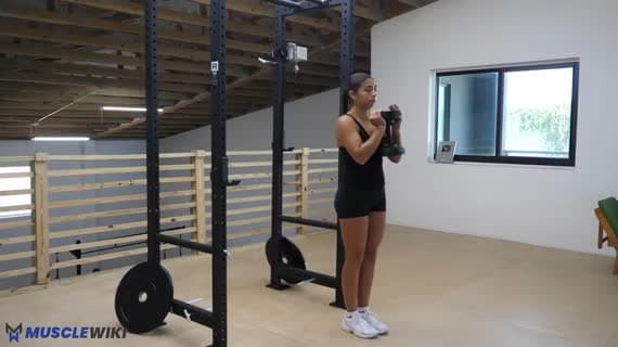 Dumbbell Goblet Lateral Lunge