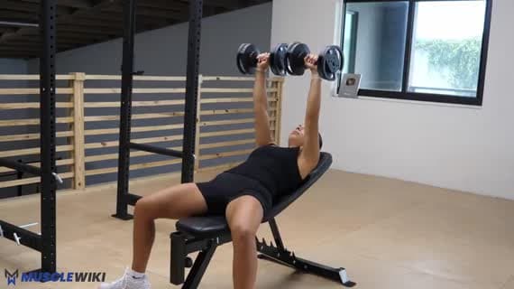 Dumbbell Incline Bench Press