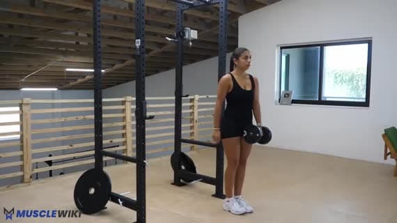 Dumbbell Lateral Lunge Reach