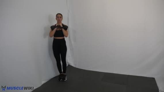 Kettlebell Front Rack Lateral Lunge (Double)