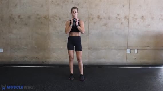 Kettlebell Alternating Curtsy Lunge