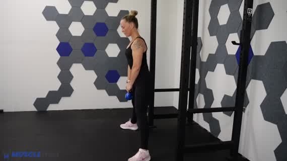Kettlebell Cossack Squat