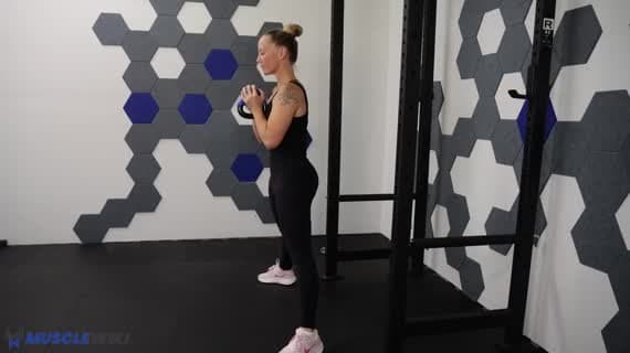 Kettlebell Goblet Cossack Squat
