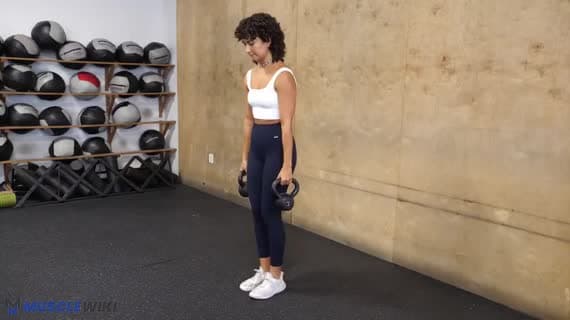 Kettlebell Reverse Lunge