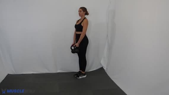 Kettlebell Lateral Lunge