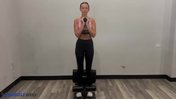 Machine Goblet Sissy Squat