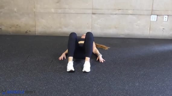 Glute Hip Rotator Stretch Supine