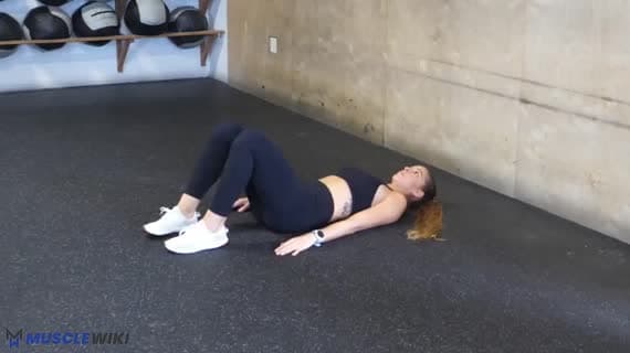 Glute Hip Rotator Stretch Supine