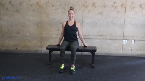 Seated Hip Flexion Hold