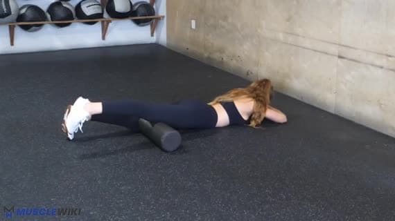 Foam Roller Quad Mobilisation