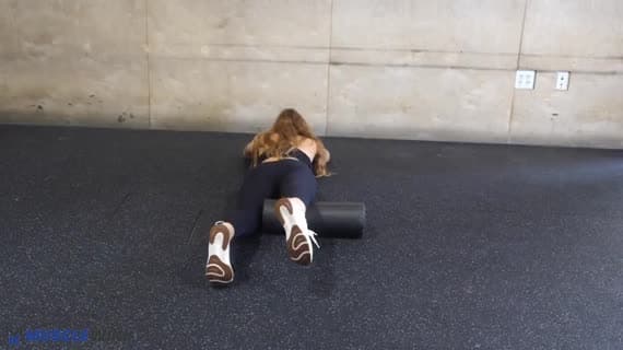 Foam Roller Quad Mobilisation