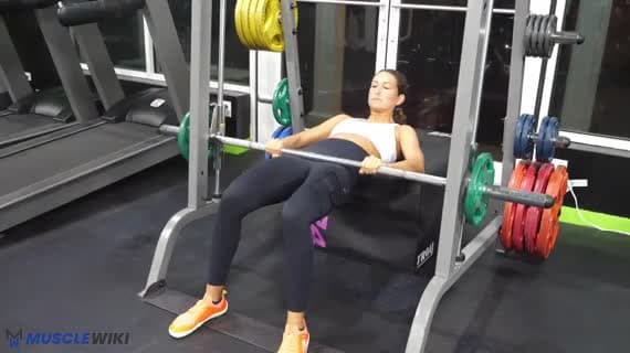Smith Machine Hip Thrust