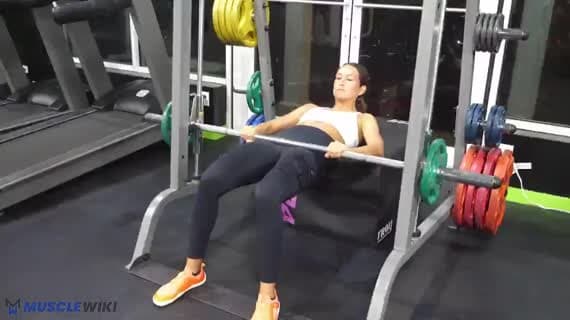 Smith Machine Hip Thrust