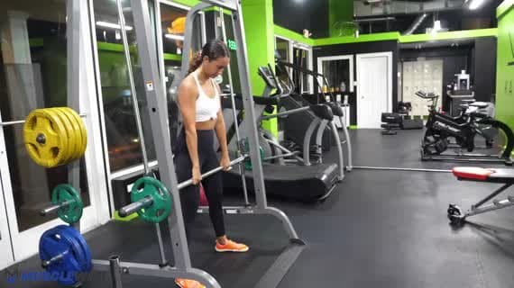 Smith Machine Sumo Romanian Deadlift