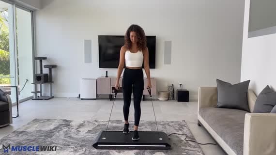 Vitruvian Staggered Deadlift