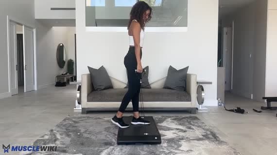 Vitruvian Staggered Deadlift
