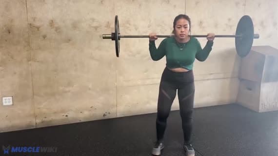 Barbell Lateral Lunge