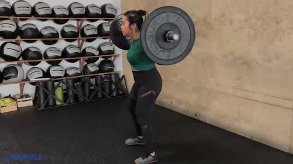 Barbell Lateral Lunge