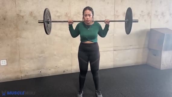 Barbell Reverse Lunge
