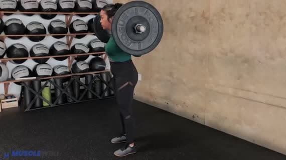 Barbell Reverse Lunge