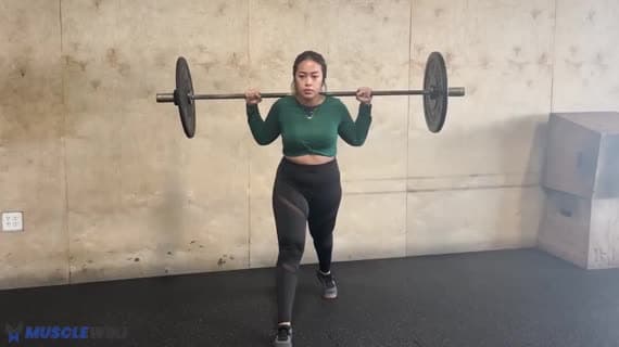 Barbell Split Squat