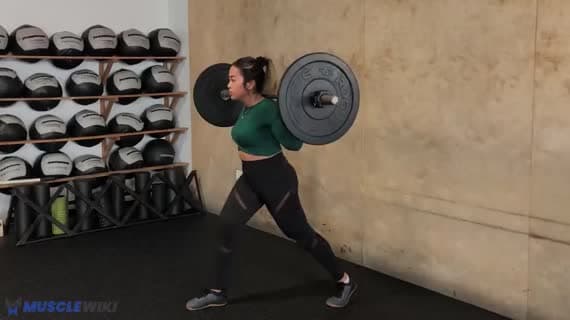Barbell Split Squat