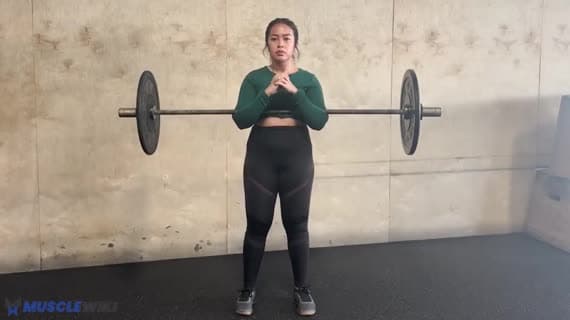 Barbell Zercher Good Morning