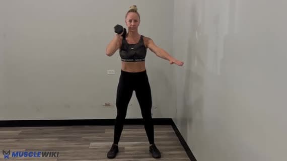 Dumbbell Offset Squat