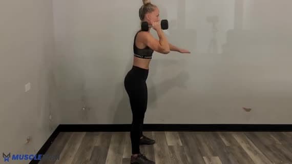 Dumbbell Offset Squat