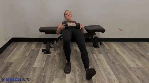 Dumbbell Staggered Hip thrust