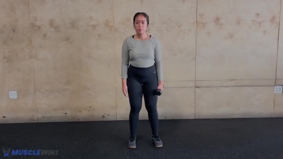 Dumbbell Standing Hip Abduction