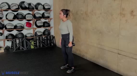 Dumbbell Standing Hip Abduction