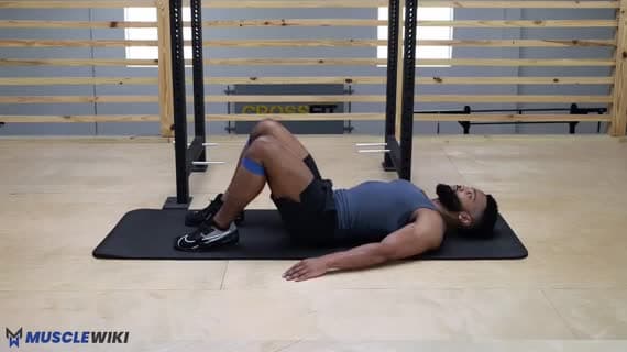 Mini Band Glute Bridge
