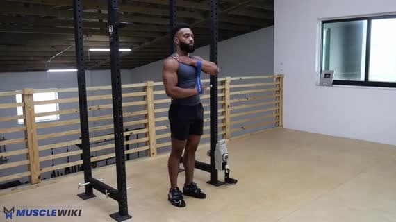Mini Band Tricep Pushdown