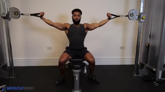 Cable Seated Alternating High Curl