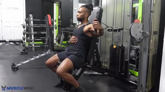 فلاي صدر بالكابل بذراع واحدة على مقعد
