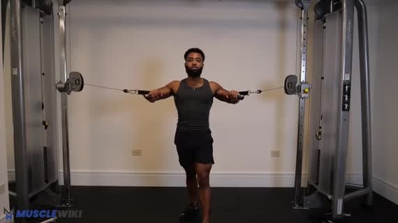 Cable Standing Alternating Chest Press