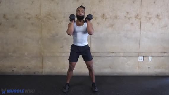 Dambıl Ön Squat