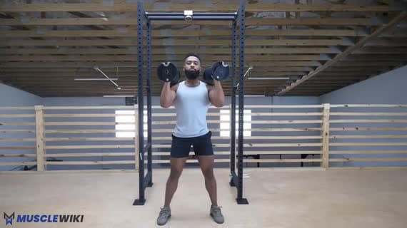 Dumbbell Thruster