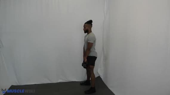 Clean And Press Con Kettlebell