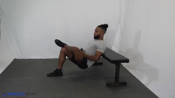 Kettlebell Figure-Four Hüftheben