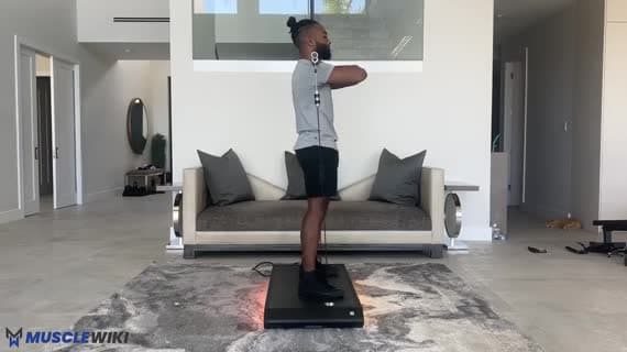 Vitruvian Squat Frontale
