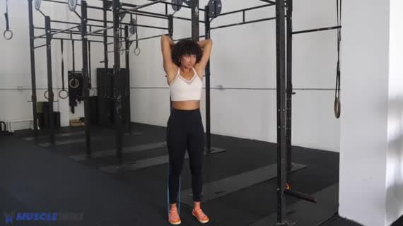 Band Overhead Tricep Extension