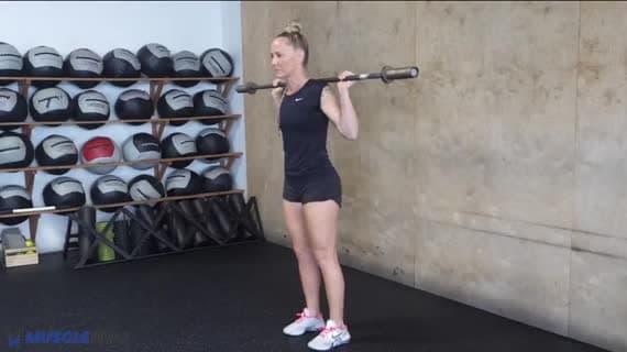 Barbell Calf Raises