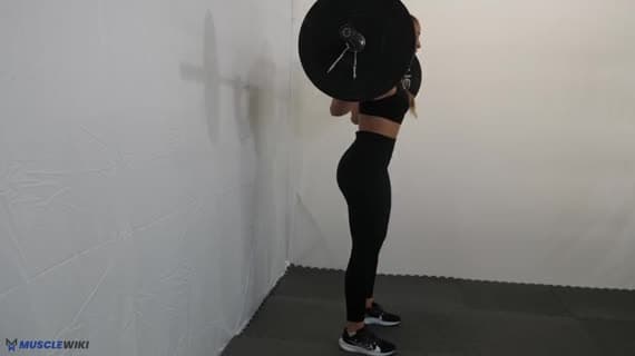 Barbell Low Bar Good Morning